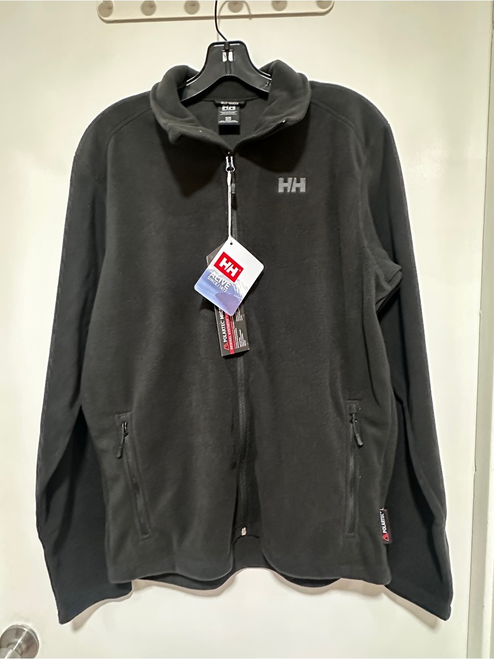NWT Helly-Hansen Daybreaker fleece anorak Men’s medium - black